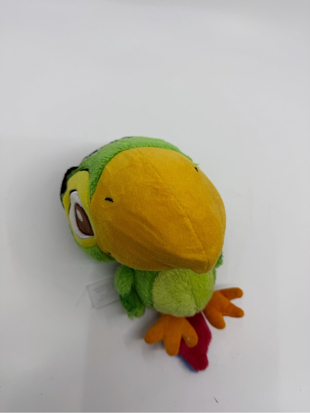 Disney Store Skully Parrot Plush Jake Never Land Pirates 6” Pirate
